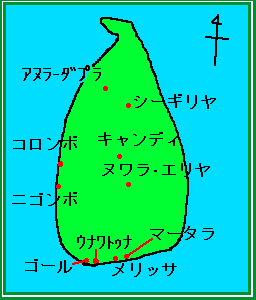 SRILANKA MAP