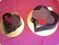 バレンタイン用ケーキ