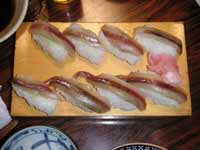 叶寿司のシシャモの生寿司