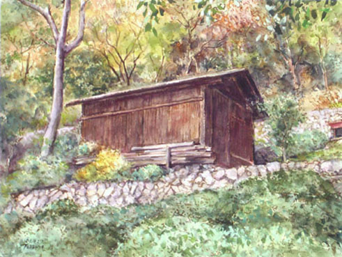 栃木の木小屋