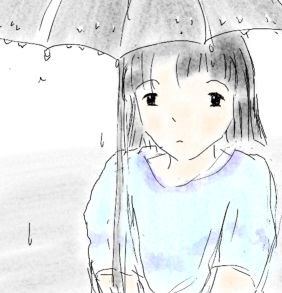 ひとり雨傘