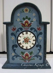 Rogaland style clock