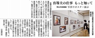 北海道新聞、記事の写真です。
