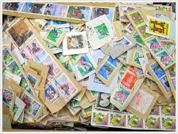 切手がたくさんある写真です。