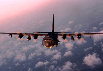 AC-130U Spooky Gunship