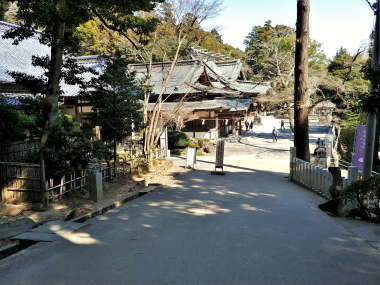 筑波山神社に到着