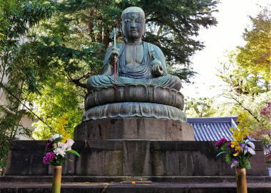 銅造地蔵菩薩像座像